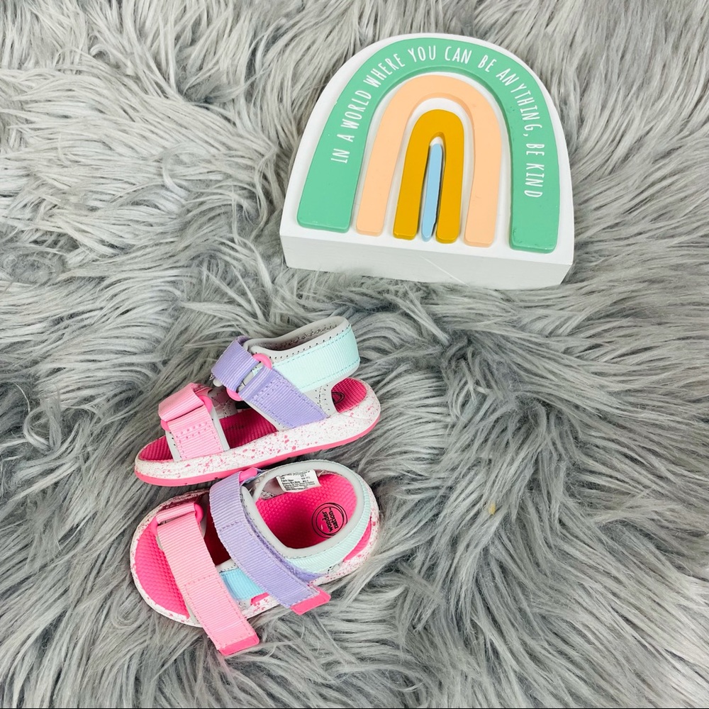 Baby girl pastel color sandals